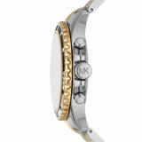  Shop Authentic Michael Kors Everest Chronograph Black Dial Two Tone Steel Strap Watch For Women - MK7209 - Luxxuri