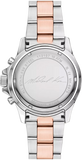  Shop Authentic Michael Kors Everest Chronograph Silver Dial Two Tone Steel Strap Watch For Women - MK6975 - Luxxuri