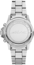 Michael Kors Everest Chronograph Black Dial Two Tone Steel Strap Watch For Women - MK7209