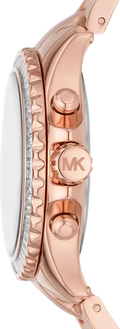  Shop Authentic Michael Kors Everest Chronograph Silver Dial Rose Gold Steel Strap Watch For Women - MK7213 - Luxxuri