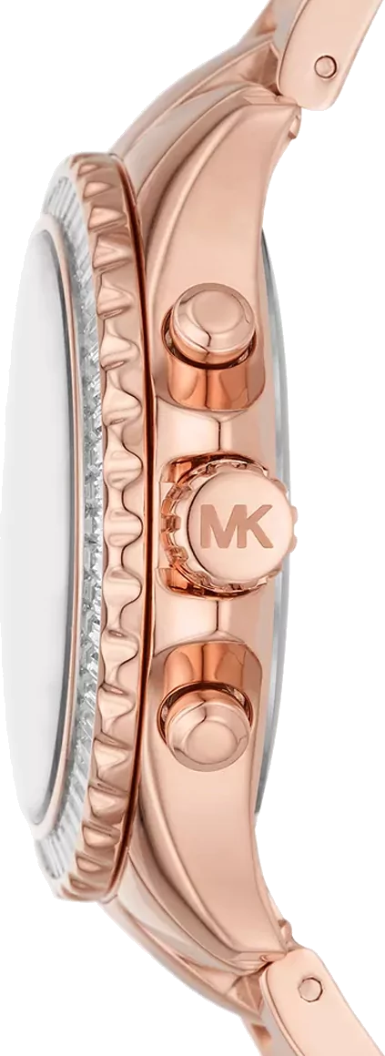  Shop Authentic Michael Kors Everest Chronograph Silver Dial Rose Gold Steel Strap Watch For Women - MK7213 - Luxxuri