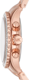  Shop Authentic Michael Kors Everest Chronograph Silver Dial Rose Gold Steel Strap Watch For Women - MK7213 - Luxxuri