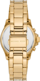  Shop Authentic Michael Kors Everest Chronograph Crystals Gold Dial Gold Steel Strap Watch For Women - MK7254 - Luxxuri