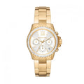 Shop Authentic Michael Kors Everest Chronograph White Dial Gold Steel Strap Watch For Women - MK7212 - Luxxuri
