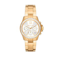  Shop Authentic Michael Kors Everest Chronograph White Dial Gold Steel Strap Watch For Women - MK7212 - Luxxuri