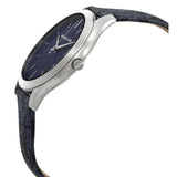  Shop Authentic Michael Kors Slim Runway Analog Blue Dial Blue Leather Strap Watch For Men - MK8907 - Luxxuri