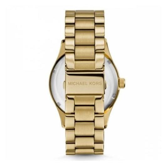  Shop Authentic Michael Kors Layton Chronograph Gold Dial Gold Steel Strap Watch for Women - MK5959 - Luxxuri