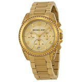  Shop Authentic Michael Kors Runway Gold Dial Gold Steel Strap Watch for Women - MK5166 - Luxxuri