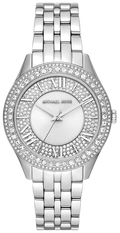  Shop Authentic Michael Kors Harlowe Three-Hand Quartz Silver Dial Silver Steel Strap Watch For Women - MK4708 - Luxxuri