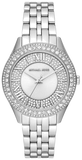  Shop Authentic Michael Kors Harlowe Three-Hand Quartz Silver Dial Silver Steel Strap Watch For Women - MK4708 - Luxxuri