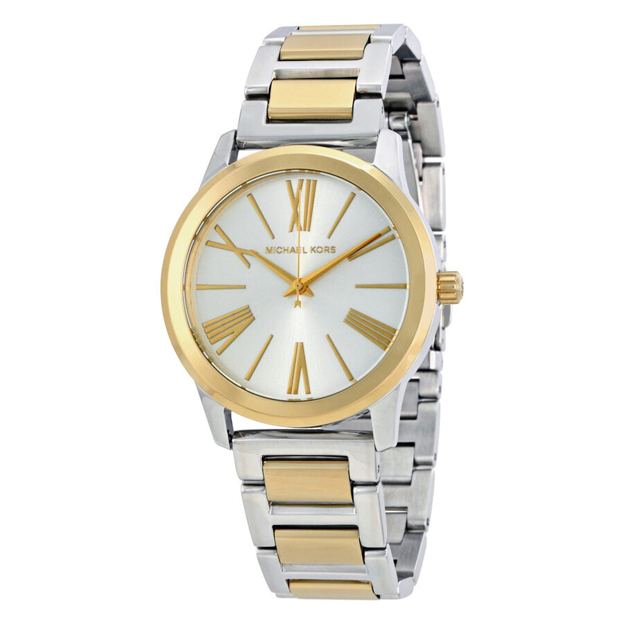  Shop Authentic Michael Kors Hartman Quartz White Dial Two Tone Steel Strap Watch For Women - MK3521 - Luxxuri