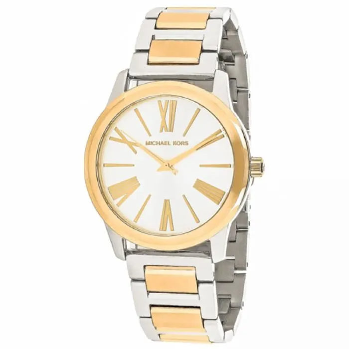  Shop Authentic Michael Kors Hartman Quartz White Dial Two Tone Steel Strap Watch For Women - MK3521 - Luxxuri