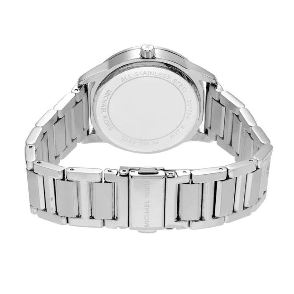  Shop Authentic Michael Kors Harman Analog Silver Dial Silver Steel Strap Watch For Women - MK3672 - Luxxuri