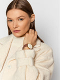 Shop Authentic Michael Kors Pyper Quartz Silver Dial Brown Leather Watch For Women - MK2740 - Luxxuri
