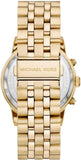  Shop Authentic Michael Kors Hutton Chronograph Gold Dial Gold Steel Strap Watch For Men - MK8953 - Luxxuri