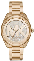  Shop Authentic Michael Kors Janelle Quartz Gold Dial Gold Steel Strap Watch For Women - MK7088 - Luxxuri