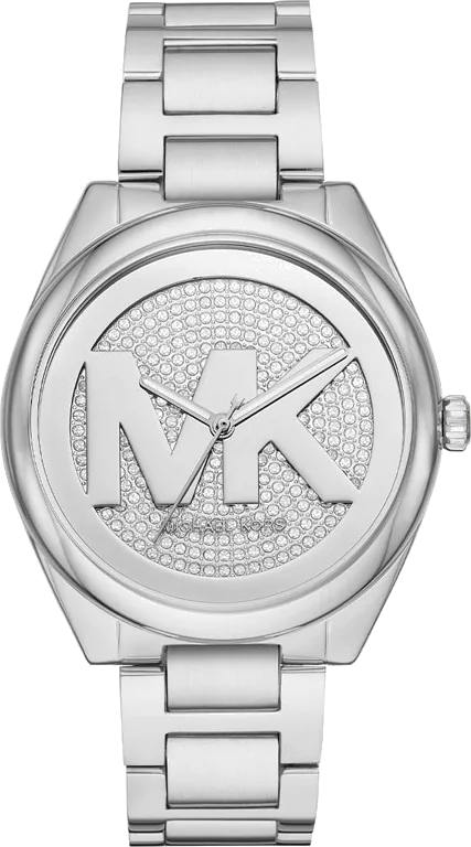  Shop Authentic Michael Kors Janelle Quartz Silver Dial Silver Steel Strap Watch For Women - MK7311 - Luxxuri
