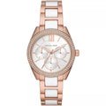  Shop Authentic Michael Kors Janelle Multifunction Silver Dial Two Tone Steel Strap Watch For Women - MK7131 - Luxxuri