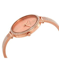  Shop Authentic Michael Kors Jaryn Quartz Rose Gold Dial Rose Gold Steel Strap Watch For Women - MK3785 - Luxxuri