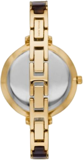  Shop Authentic Michael Kors Jaryn Quartz Gold Dial Two Tone Steel Strap Watch for Women - MK4341 - Luxxuri
