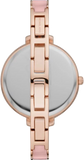  Shop Authentic Michael Kors Jaryn Analog Rose Gold Dial Pink Steel Strap Watch For Women - MK4545 - Luxxuri