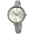  Shop Authentic Michael Kors Jaryn Quartz Silver Dial Silver Steel Strap Watch For Women - MK3783 - Luxxuri