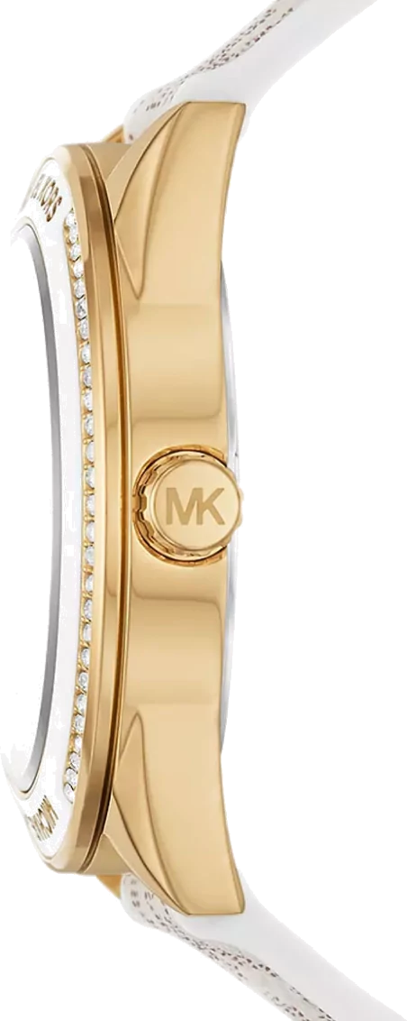  Shop Authentic Michael Kors Jessa Multifunction Gold Dial White Leather Strap Watch For Women - MK7204 - Luxxuri