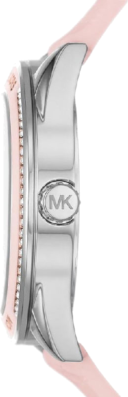  Shop Authentic Michael Kors Jessa Quartz Silver Dial Pink Silicone Strap Watch For Women - MK7268 - Luxxuri