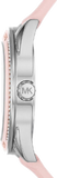  Shop Authentic Michael Kors Jessa Quartz Silver Dial Pink Silicone Strap Watch For Women - MK7268 - Luxxuri