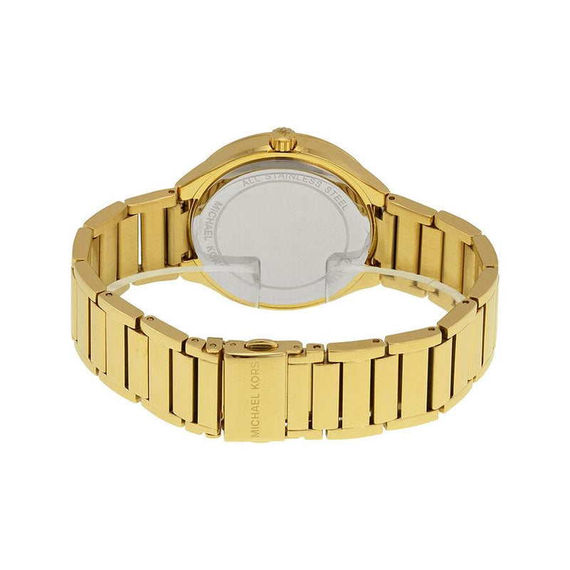  Shop Authentic Michael Kors Kerry Mother of Pearl Dial Gold Steel Strap Watch for Women - MK3396 - Luxxuri