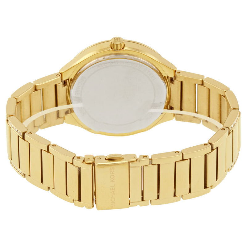  Shop Authentic Michael Kors Kerry Mother of Pearl Dial Gold Steel Strap Watch for Women - MK3481 - Luxxuri