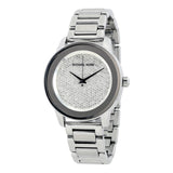  Shop Authentic Michael Kors Kinley Diamond Pave Silver Dial Silver Steel Strap Watch for Women - MK5996 - Luxxuri