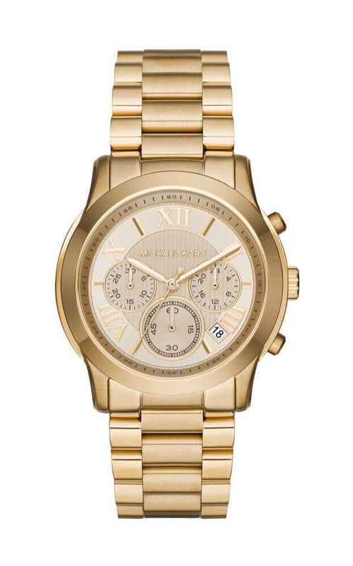  Shop Authentic Michael Kors Cooper Gold Dial Gold Steel Strap Watch for Women - MK6274 - Luxxuri