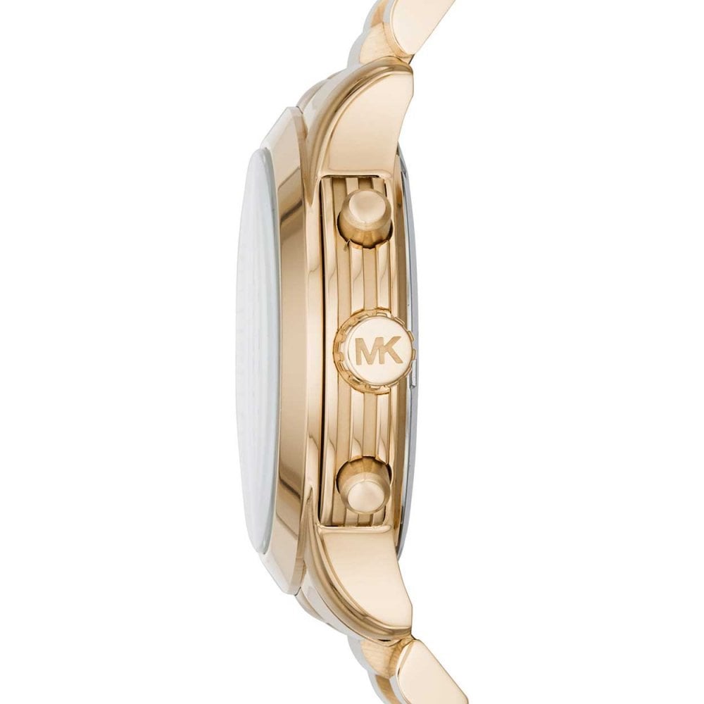 Michael Kors Cooper Gold Dial Gold Steel Strap Watch for Women - MK6274