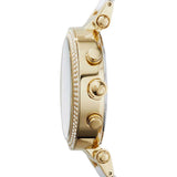  Shop Authentic Michael Kors Parker White Dial Two Tone Steel Strap Watch for Women - MK6119 - Luxxuri