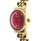  Shop Authentic Michael Kors Lexington Quartz Pink Dial Gold Steel Strap Watch For Women - MK3270 - Luxxuri