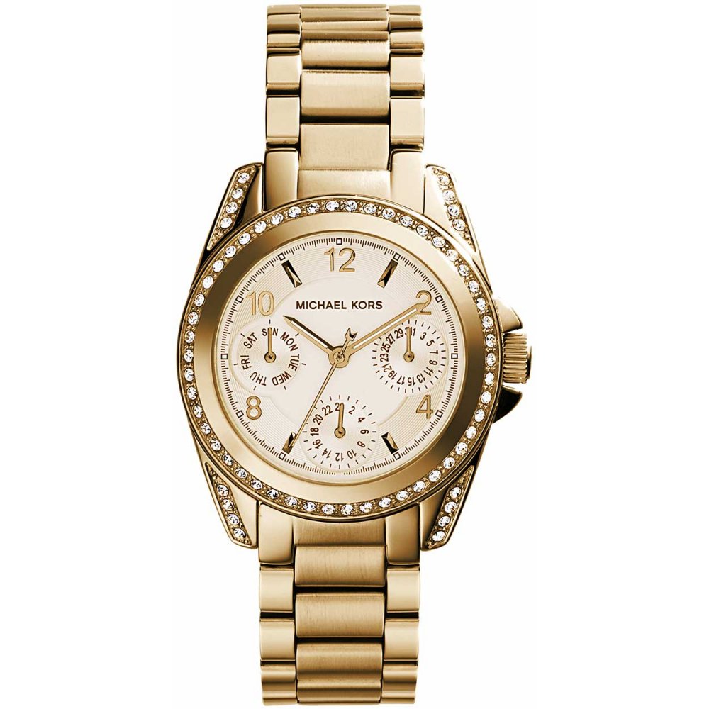  Shop Authentic Michael Kors Blair Gold Dial Gold Steel Strap Watch for Women - MK5639 - Luxxuri