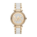  Shop Authentic Michael Kors Parker White Dial Two Tone Steel Strap Watch for Women - MK6313 - Luxxuri