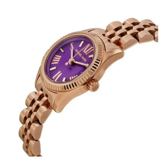  Shop Authentic Michael Kors Lexington Quartz Pink Dial Rose Gold Steel Strap Watch For Women - MK3273 - Luxxuri