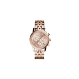  Shop Authentic Michael Kors Ritz Chronograph Rose Gold Dial Rose Gold Steel Strap Watch for Women - MK6077 - Luxxuri