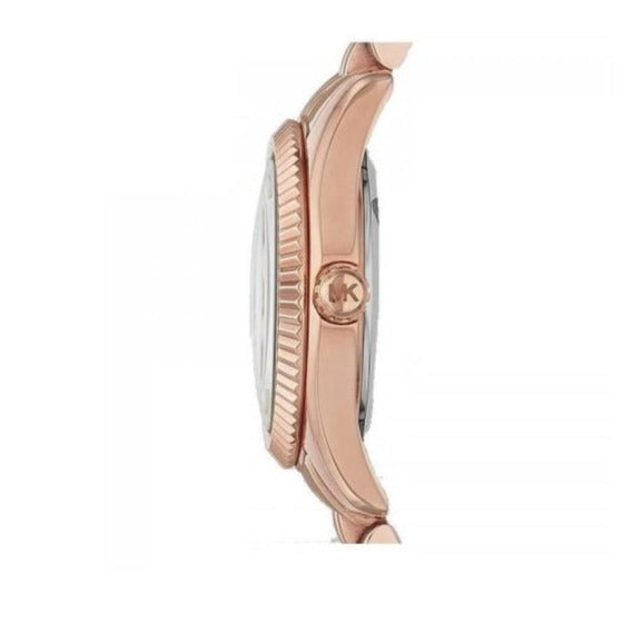  Shop Authentic Michael Kors Lexington Quartz White Dial Rose Gold Steel Strap Watch For Women - MK3230 - Luxxuri