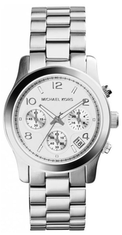  Shop Authentic Michael Kors Runway Silver Dial Silver Steel Strap Watch for Women - MK5076 - Luxxuri