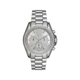  Shop Authentic Michael Kors Bradshaw Chronograph Silver Dial Silver Steel Strap Watch For Women - MK6537 - Luxxuri