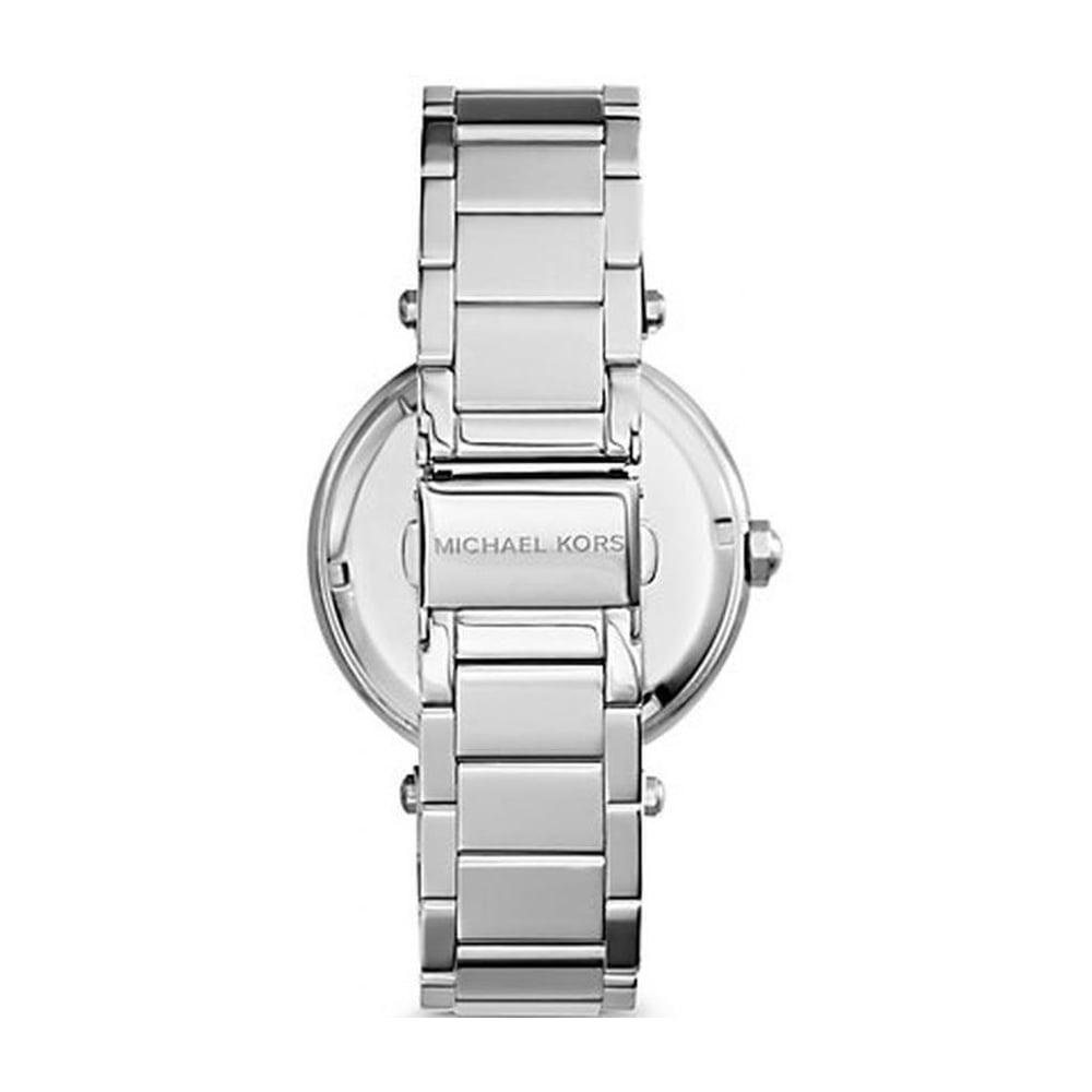  Shop Authentic Michael Kors Parker Silver Dial Silver Steel Strap Watch for Women - MK5925 - Luxxuri