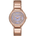  Shop Authentic Michael Kors Kerry Purple Dial Rose Gold Stainless Steel Strap Watch for Women - MK3482 - Luxxuri