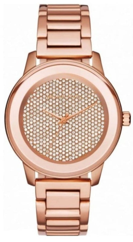  Shop Authentic Michael Kors Kinley Rose Gold Dial Rose Gold Steel Strap Watch for Women - MK6210 - Luxxuri