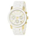 Michael Kors Runway White Dial White Steel Strap Watch for Women - MK5145