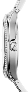  Shop Authentic Michael Kors Lauryn Analog Crystals Silver Dial Silver Steel Strap Watch For Women - MK3717 - Luxxuri