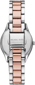  Shop Authentic Michael Kors Lauryn Quartz Mother of Pearl White Dial Two Tone Steel Strap Watch For Women - MK4366 - Luxxuri