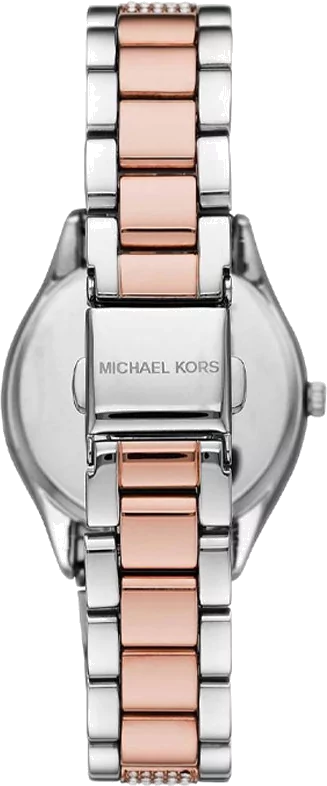  Shop Authentic Michael Kors Lauryn Quartz Mother of Pearl White Dial Two Tone Steel Strap Watch For Women - MK4366 - Luxxuri